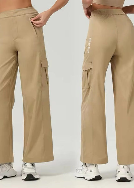 Cargo Straight-Cut Pants ANJE REBEL