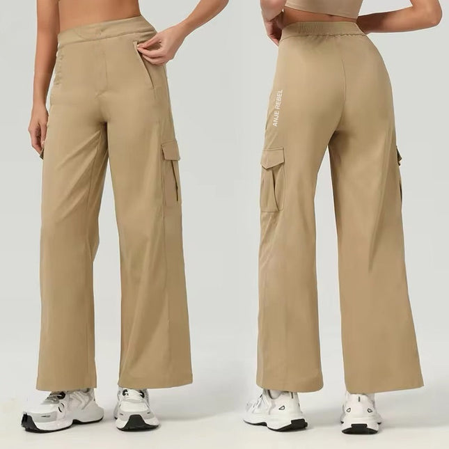 Cargo Straight-Cut Pants ANJE REBEL