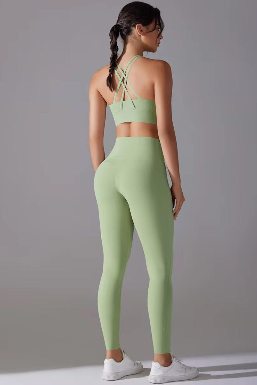 Strong Supportive Sports Bra Leggings Set ANJE REBEL