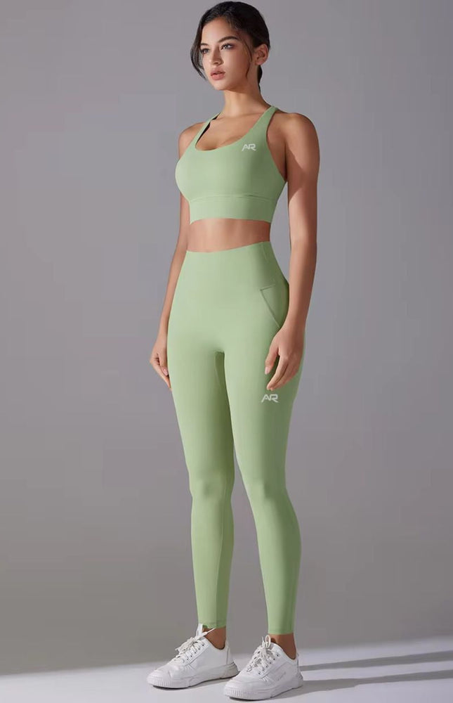 Strong Supportive Sports Bra Leggings Set ANJE REBEL