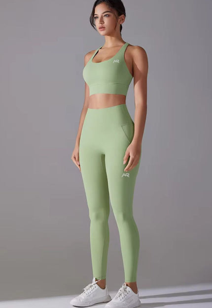 Strong Supportive Sports Bra Leggings Set ANJE REBEL