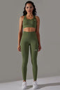 Knitted Supportive Sports Bra Leggings Set ANJE REBEL