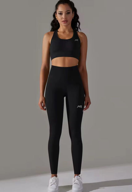 Knitted Supportive Sports Bra Leggings Set ANJE REBEL