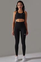 Knitted Supportive Sports Bra Leggings Set ANJE REBEL