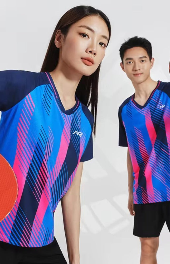 Breathable V-Neck Team Shirt ANJE REBEL