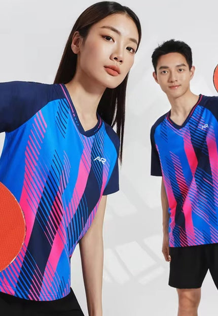 Breathable V-Neck Team Shirt ANJE REBEL