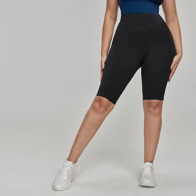 Plus Size Contour Bike Tights ANJE REBEL