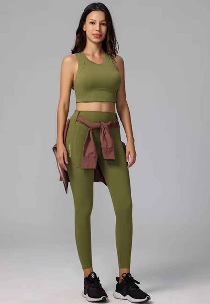 Functional “Belt-Hook” Hugging Leggings