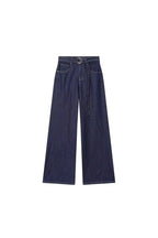 Indigo Recycled Cotton Straight-Cut Jeans ANJE REBEL