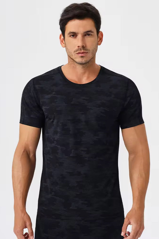 Camouflage Gym T-Shirt ANJE REBEL