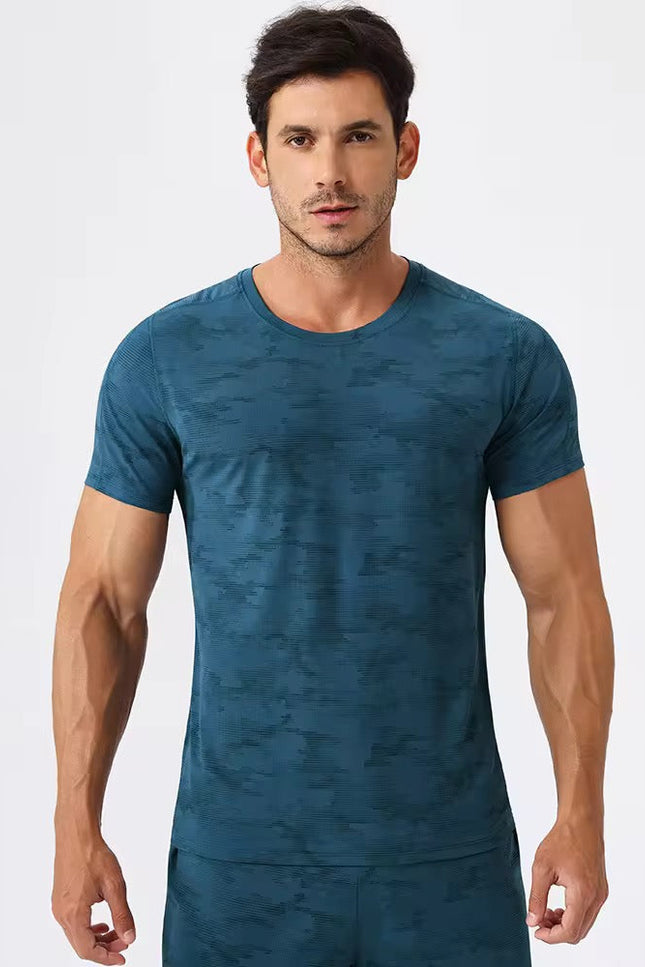 Camouflage Gym T-Shirt ANJE REBEL