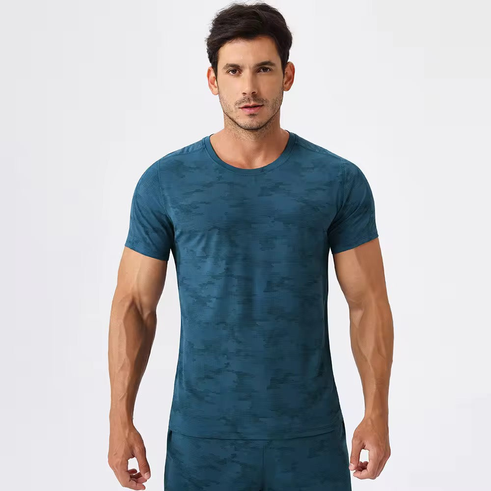 Camouflage Gym T-Shirt ANJE REBEL