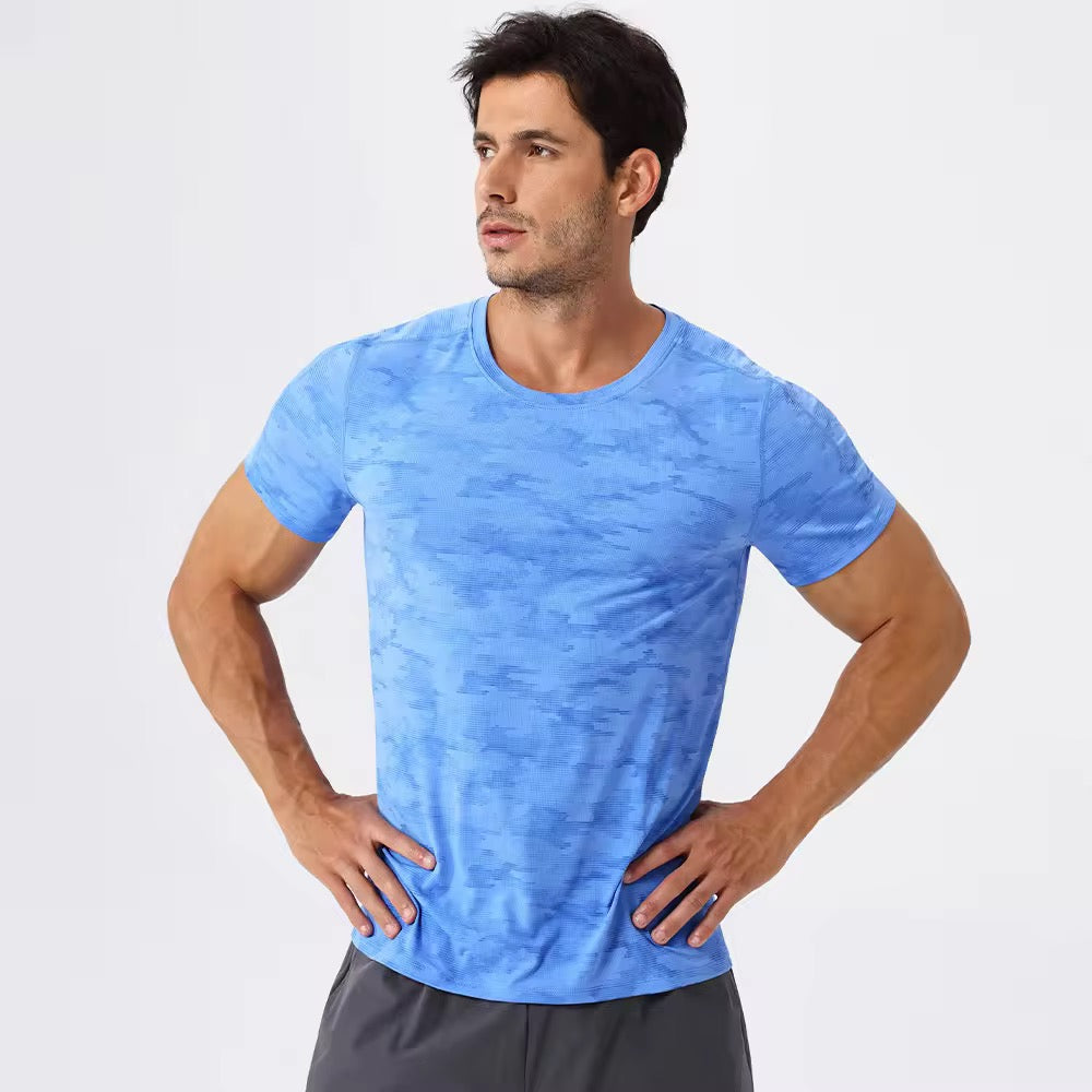 Camouflage Gym T-Shirt ANJE REBEL
