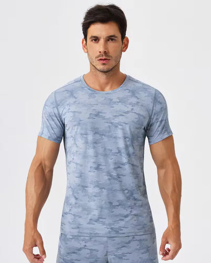 Camouflage Gym T-Shirt ANJE REBEL