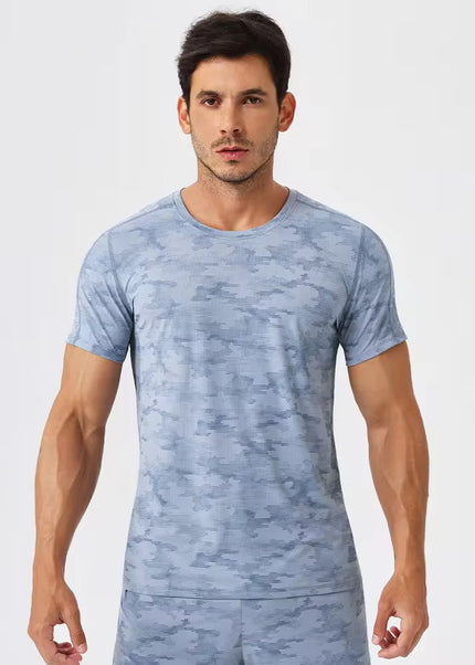 Camouflage Gym T-Shirt ANJE REBEL
