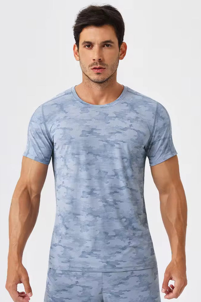 Camouflage Gym T-Shirt ANJE REBEL