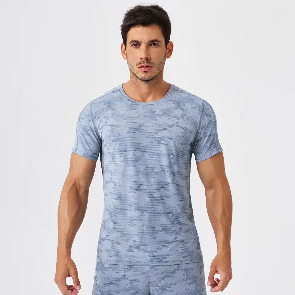 Camouflage Gym T-Shirt ANJE REBEL