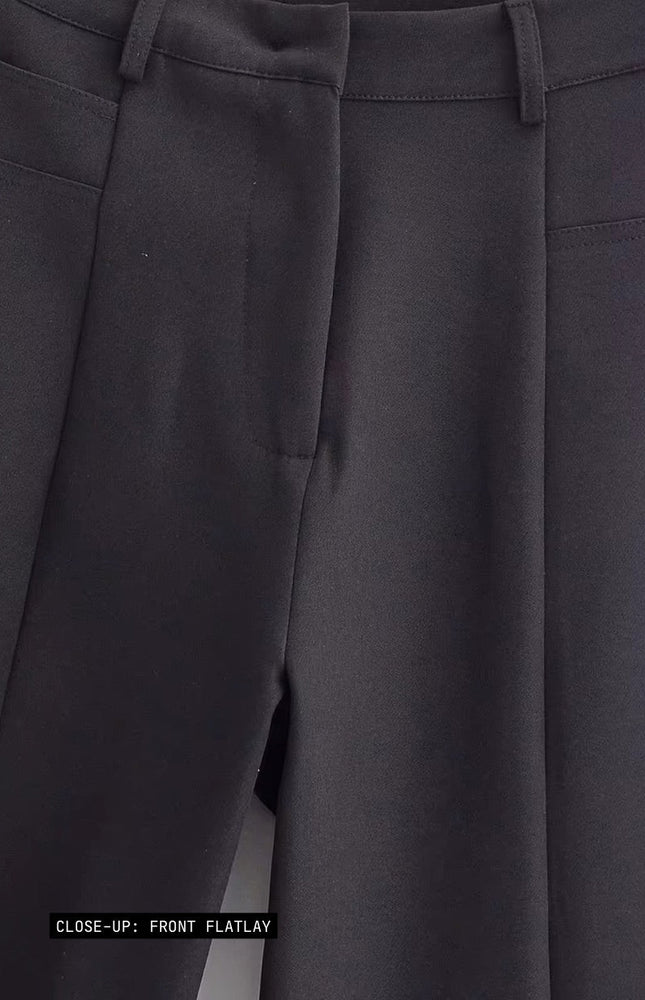 Oxford Barrel-Style Pants ANJE REBEL