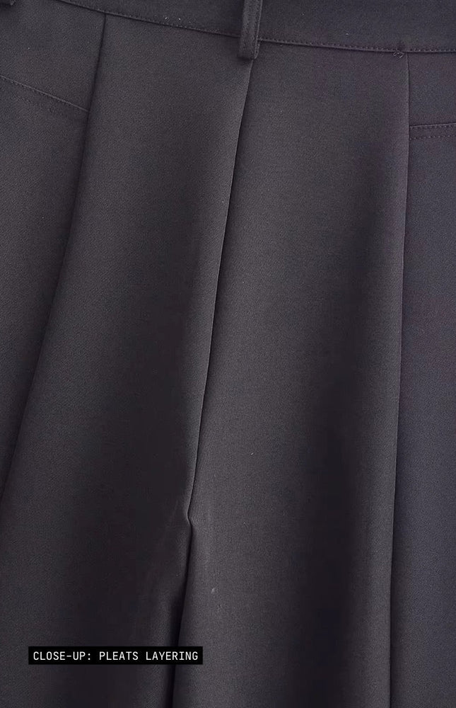Oxford Barrel-Style Pants ANJE REBEL
