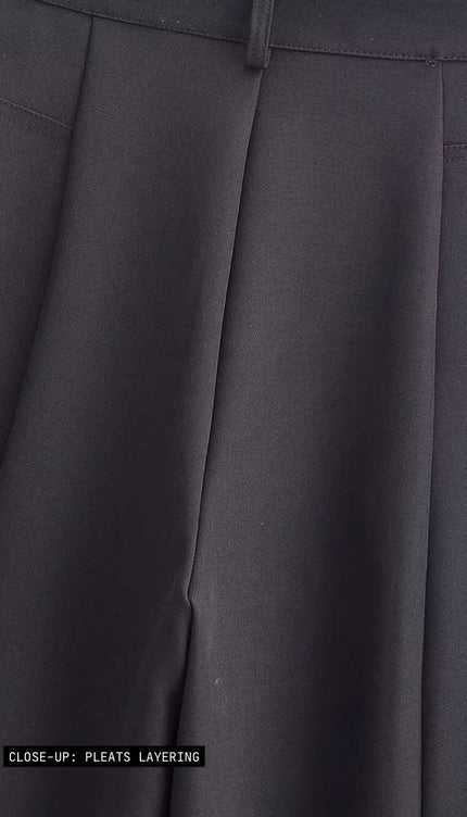 Oxford Barrel-Style Pants ANJE REBEL