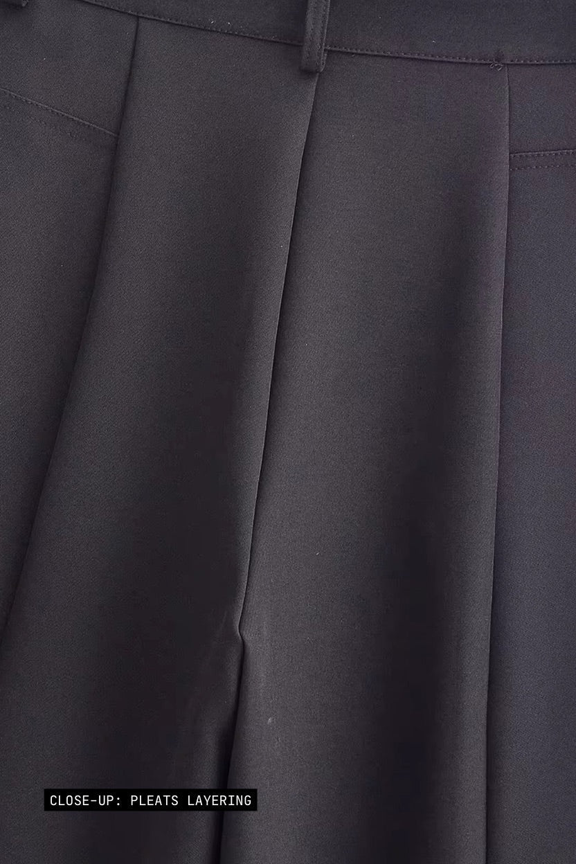 Oxford Barrel-Style Pants ANJE REBEL