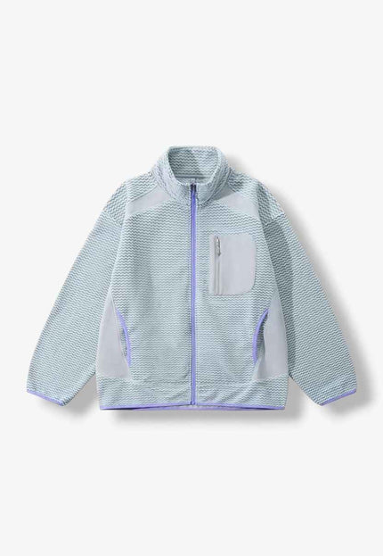 Fleece Travel Zip Up Sportswear Jacket