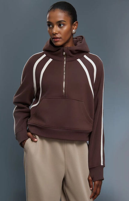 ANJE REBEL Athleisure Hooded Jacket ANJE REBEL