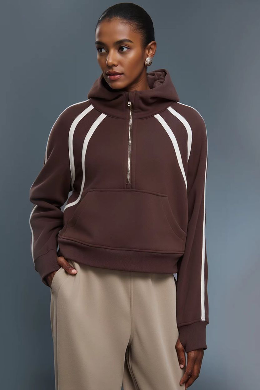 ANJE REBEL Athleisure Hooded Jacket ANJE REBEL