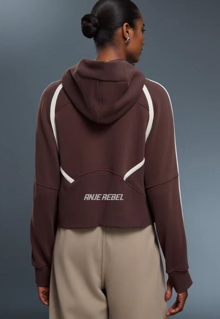 ANJE REBEL Athleisure Hooded Jacket ANJE REBEL