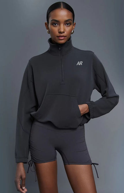 ANJE REBEL Athleisure High-Collared Jacket ANJE REBEL