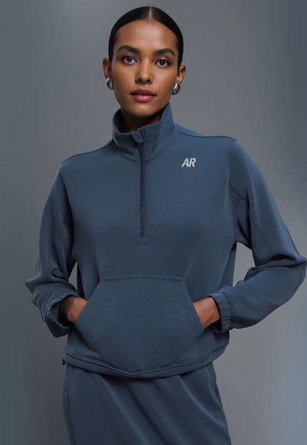 ANJE REBEL Athleisure High-Collared Jacket ANJE REBEL