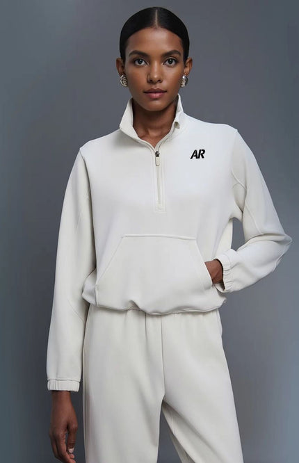 ANJE REBEL Athleisure High-Collared Jacket ANJE REBEL