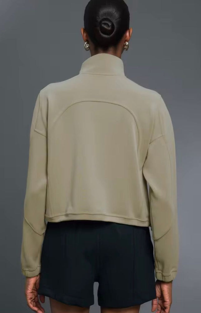 ANJE REBEL Athleisure High-Collared Jacket ANJE REBEL