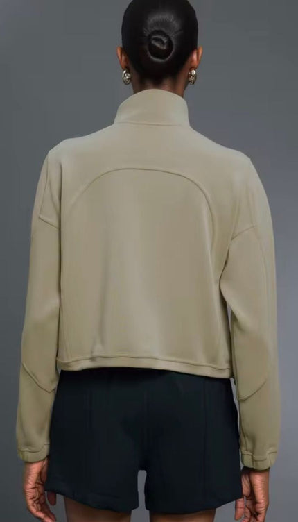 ANJE REBEL Athleisure High-Collared Jacket ANJE REBEL