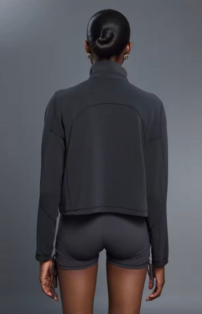 ANJE REBEL Athleisure High-Collared Jacket ANJE REBEL