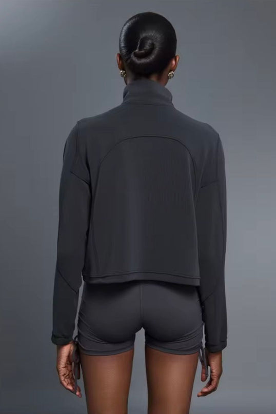 ANJE REBEL Athleisure High-Collared Jacket ANJE REBEL