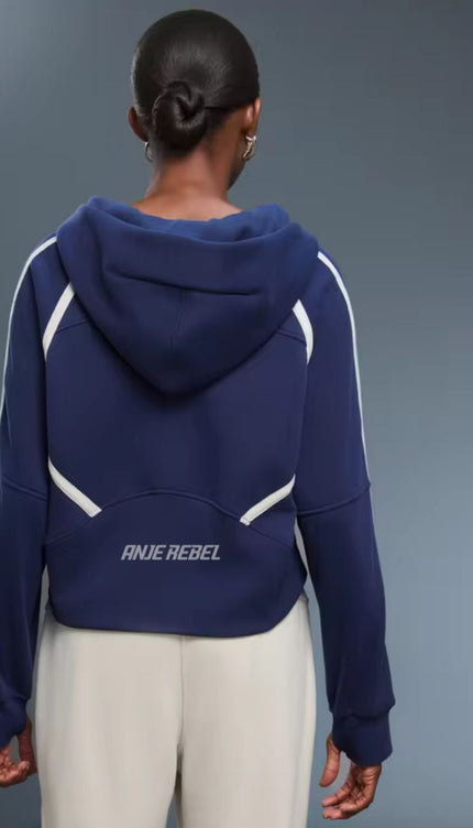 ANJE REBEL Athleisure Hooded Jacket ANJE REBEL