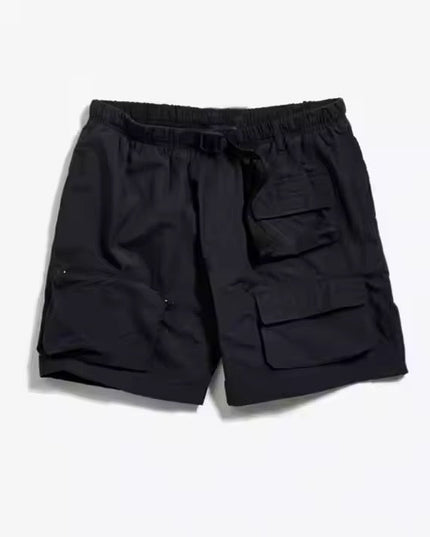 Nylon Cargo Shorts ANJE REBEL