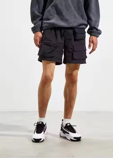 Nylon Cargo Shorts ANJE REBEL