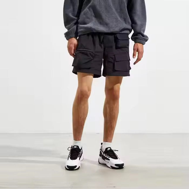 Nylon Cargo Shorts ANJE REBEL