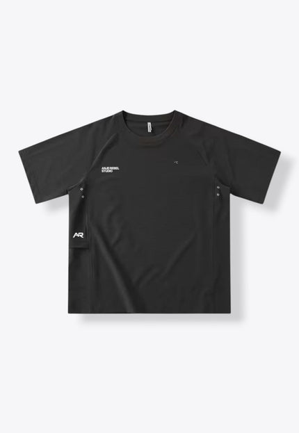 Ventilated Built-In Unisex Active Tee ANJE REBEL