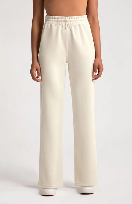 Straight-Cut Recycled Cotton Pants ANJE REBEL