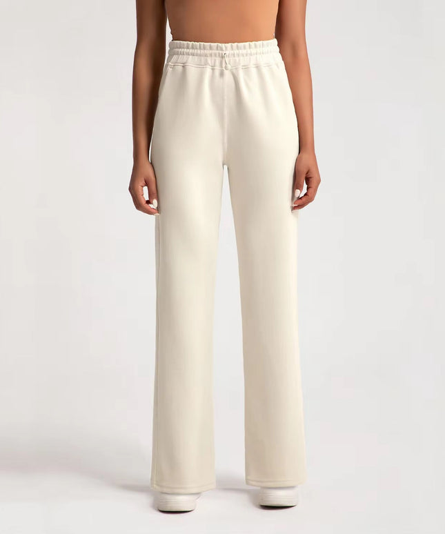 Straight-Cut Recycled Cotton Pants ANJE REBEL
