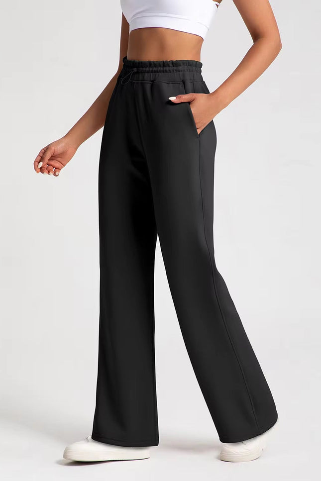 Straight-Cut Recycled Cotton Pants ANJE REBEL