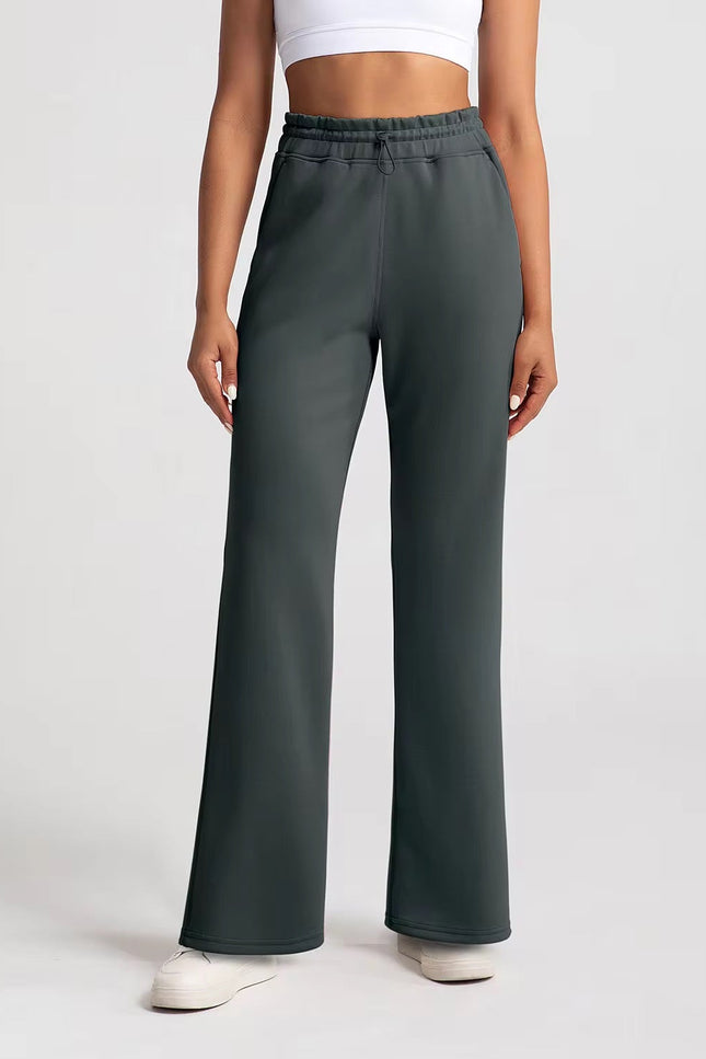 Straight-Cut Recycled Cotton Pants ANJE REBEL