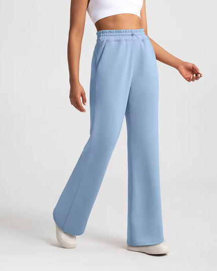 Straight-Cut Recycled Cotton Pants ANJE REBEL