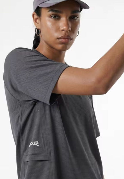 Ventilated Built-In Unisex Active Tee ANJE REBEL