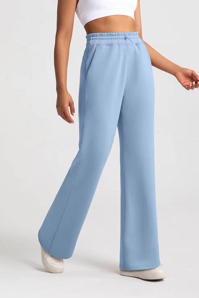 Straight-Cut Recycled Cotton Pants ANJE REBEL