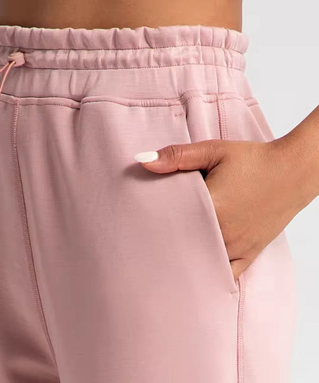 Straight-Cut Recycled Cotton Pants ANJE REBEL