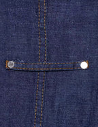 Nautical Buttoned Up High Collar Vest ANJE REBEL